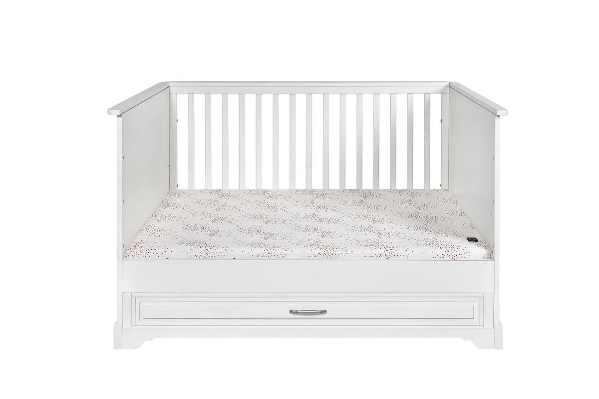 GITTERBETT Melody 140/70 - Weiß, Holzwerkstoff (70/140cm) - RAUMHIRSCH FURNITURE