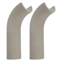 LED WANDLEUCHTE Beton Grau 2er Set - Grau, Stein (10/30/12.8cm) - Globo Lighting