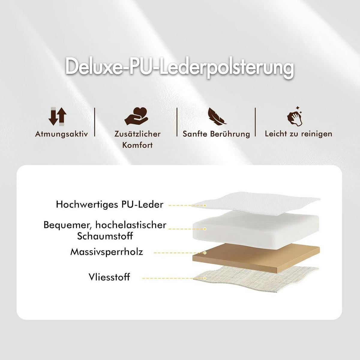 BARHOCKER 2-teiliges Set Weiß höhenverstellbar mit Rückenlehne und Fußstütze - Weiß, Kunststoff (43/102/43cm)