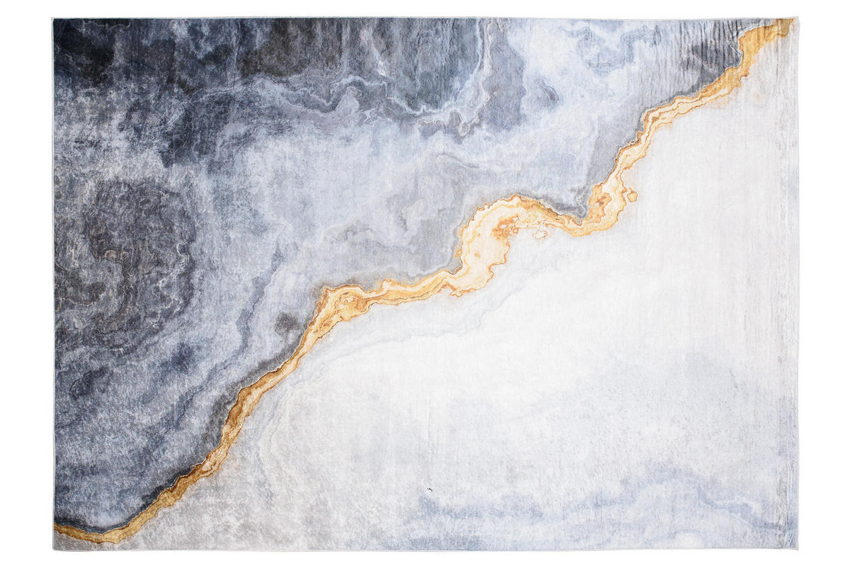 TEPPICH TOSCANA Grau 80/150 cm - Grau, Textil (80/150cm) - Tapiso