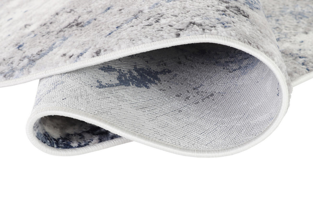 TEPPICH SKY Hellgrau 80/80 cm - Hellgrau, Textil (80/80cm) - Tapiso