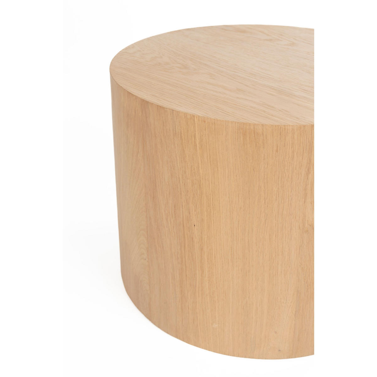 BEISTELLTISCH Silo 45 cm Natural - Naturfarben, Holzwerkstoff (45/45/35cm) - Zuiver
