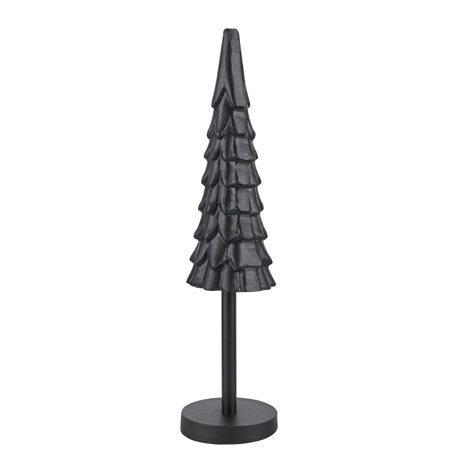 DEKOFIGUR Tanne Black Forest - Schwarz, Metall (10/40/10cm) - Butlers