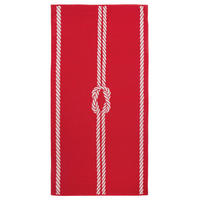 STRANDTUCH, 100x200 cm, 100% Baumwolle, Rot - Rot, Textil (100/200cm) - Zollner