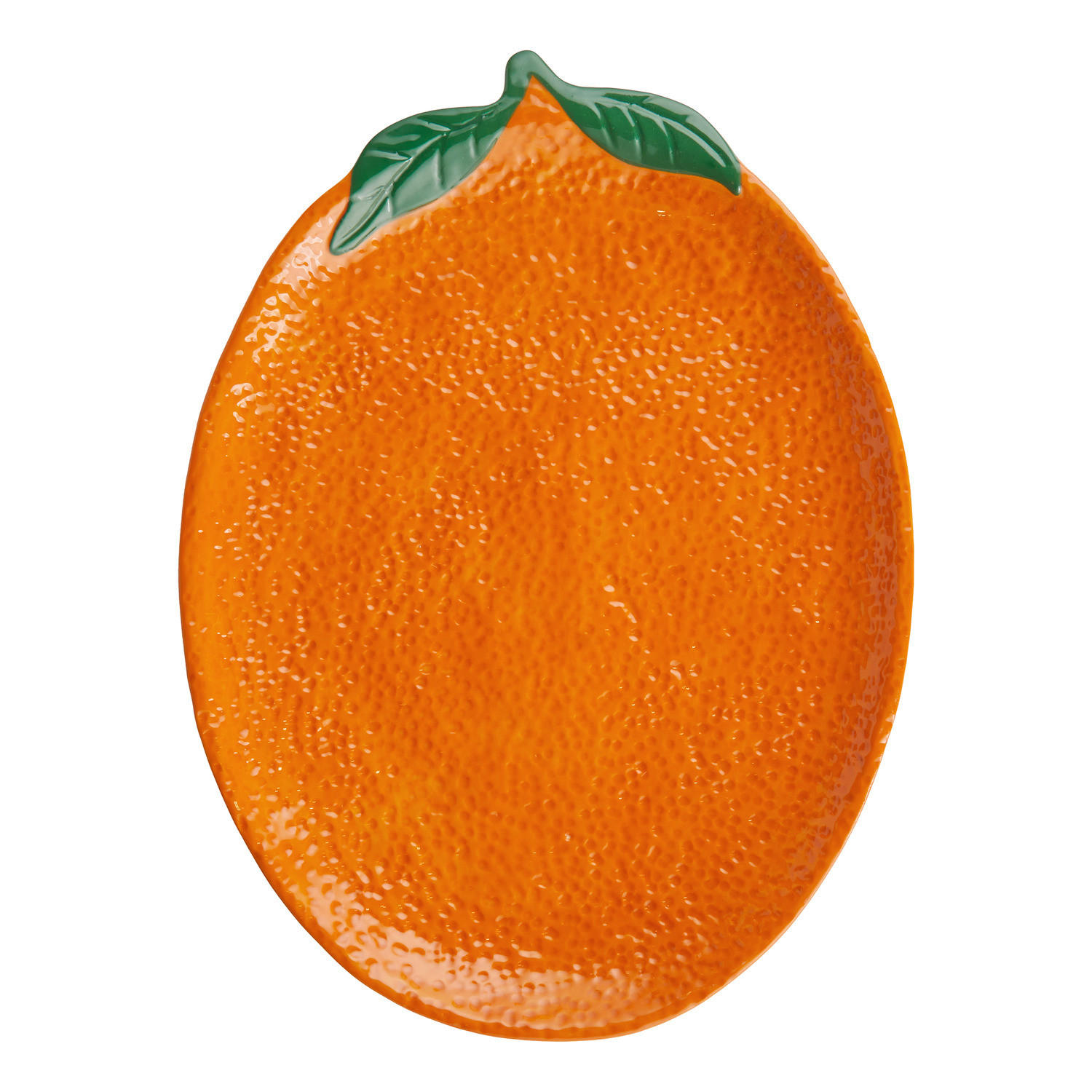 Butlers Deko-Teller Dunkelorange 2.7 cm