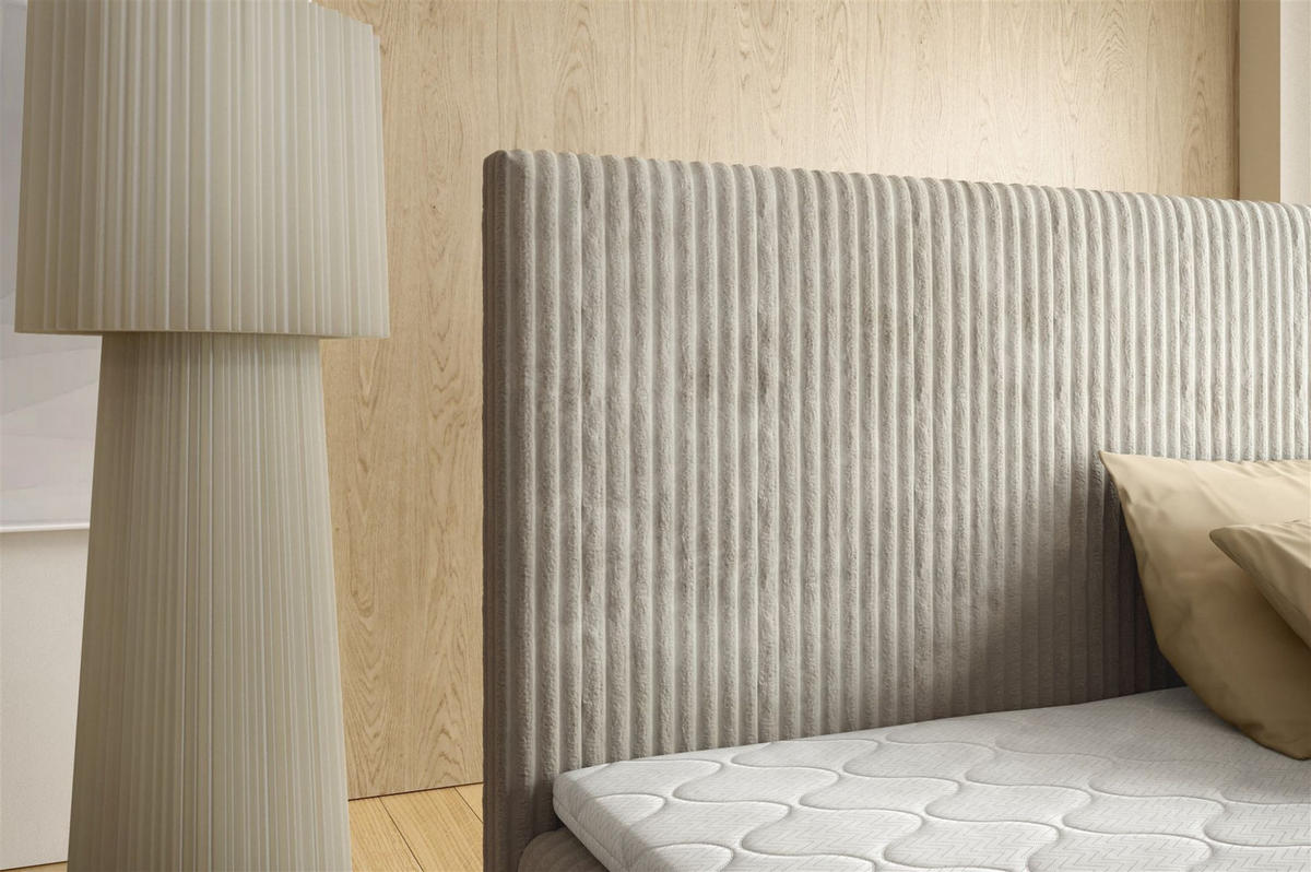 BOXBETT Arnau Premium - Rosa, Holzwerkstoff/Textil (120/200cm) - Fun Möbel