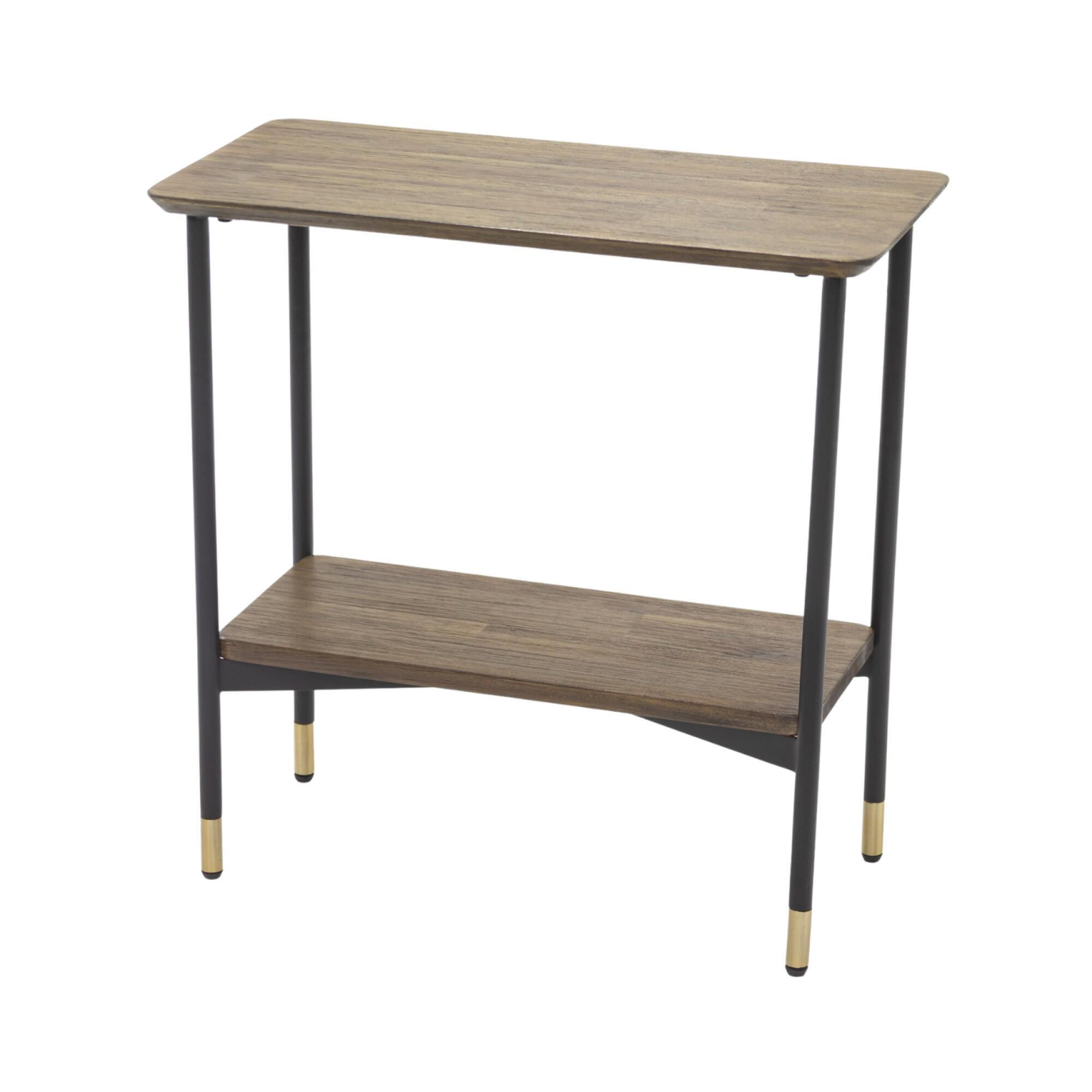 BEISTELLTISCH MAZE Braun 60x30x60 cm - Braun, Holz (30/60/60cm) - FURNLUX