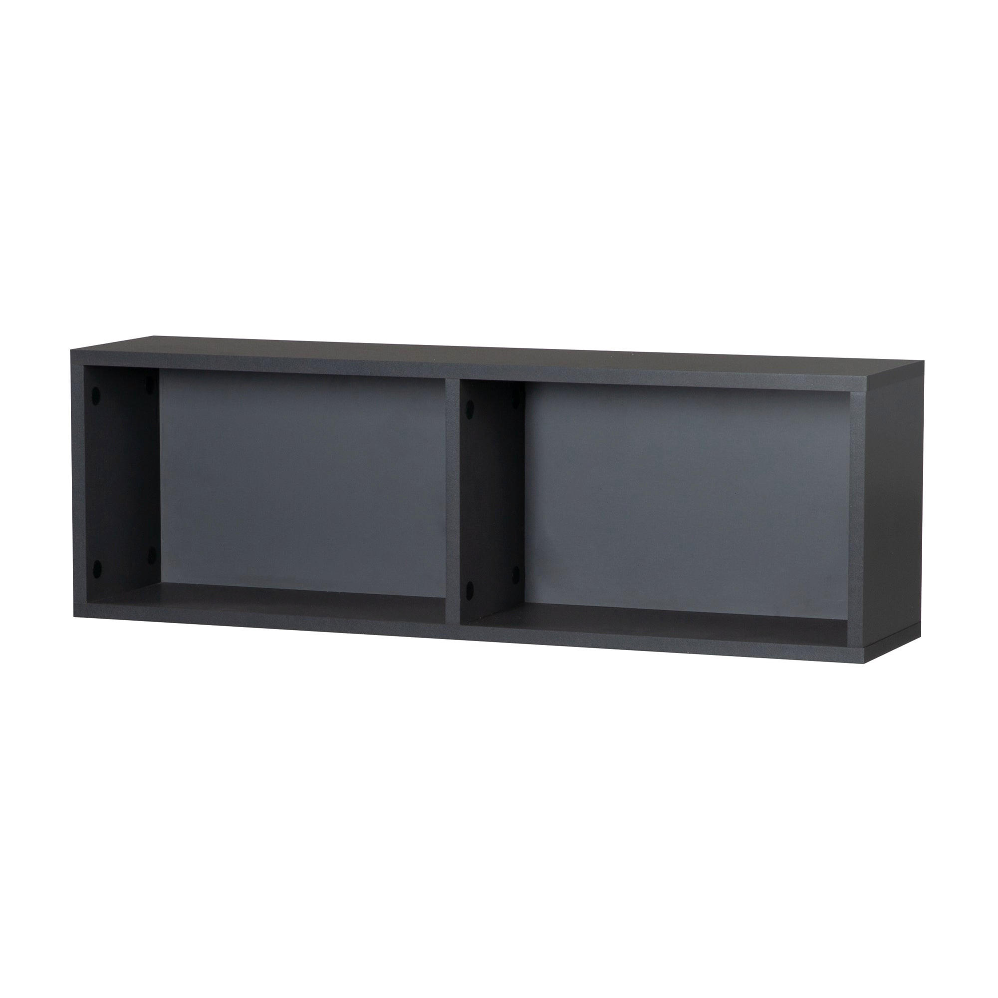 WANDREGAL anthrazit - Anthrazit, Holzwerkstoff (90/29/20cm) - Roba