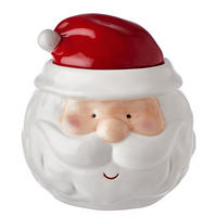 AUFBEWAHRUNGSDOSE Santa - Rot, Stein (15/15/15cm) - Butlers