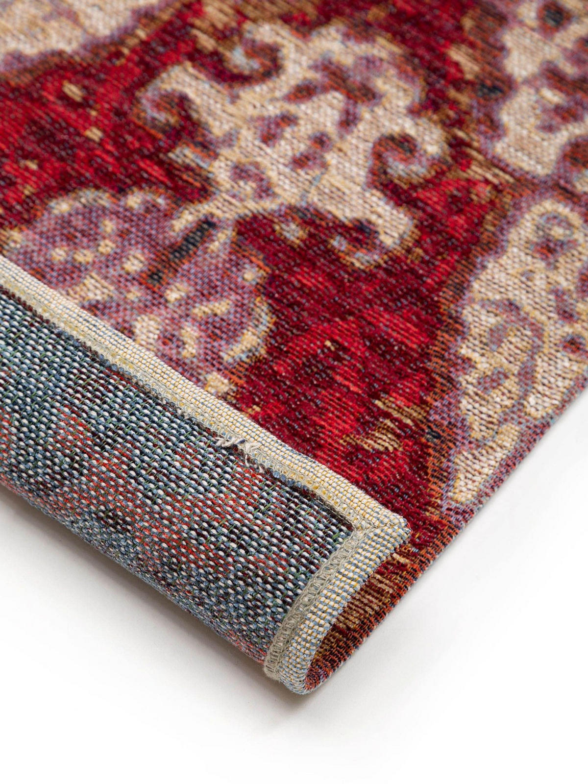 FLACHGEWEBETEPPICH Stay Rot 75x165 cm - Rot, Textil (75/1cm) - KUNSTLOFT