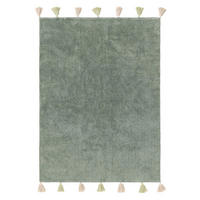 KINDERTEPPICH Malu waschbar Grün 120/170 cm - Grün, Naturmaterialien/Textil (120/170cm) - benuta