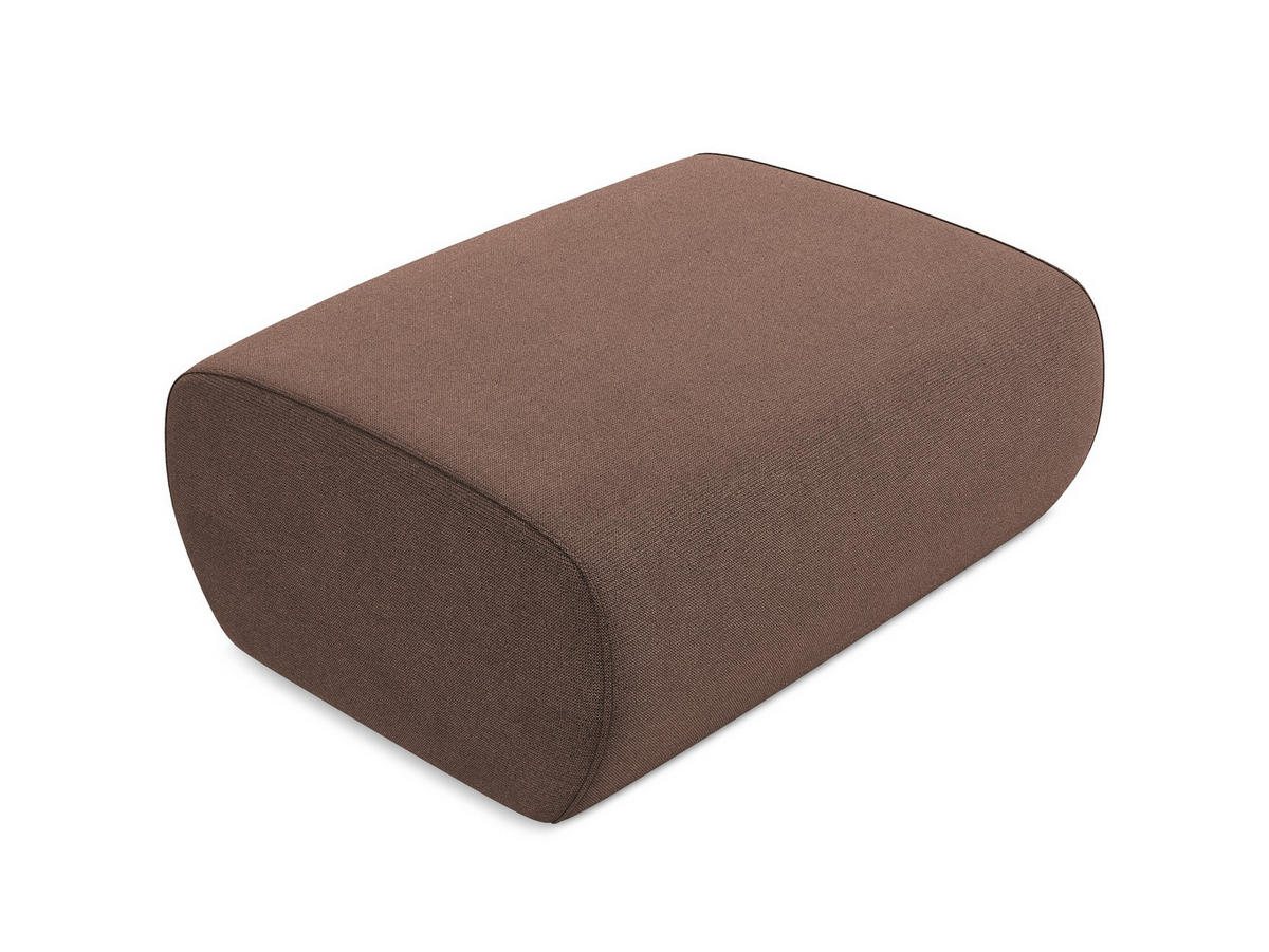 ECKSOFA Rechts Chenille Stoff Schwarz - Schwarz, Textil/Metall (264/160cm) - Makamii