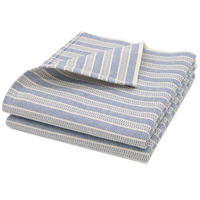 GESCHIRRTÜCHER, 2er-Set, 48x90 cm, 100% Baumwolle, Blau - Blau, Textil (48/90cm) - Zollner