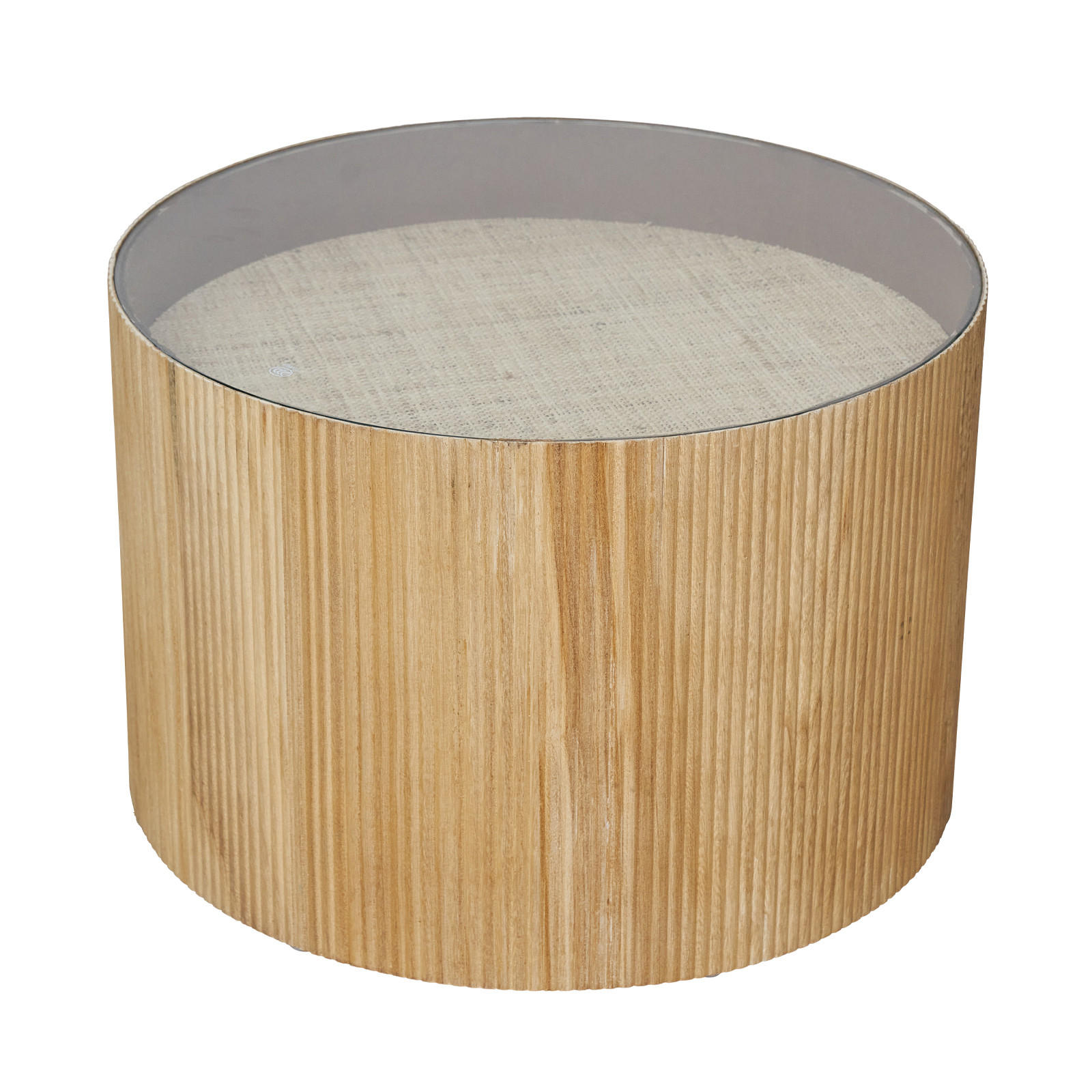 BEISTELLTISCH CARLA Natur - Beige, Holzwerkstoff (59/59/39cm) - SVITA