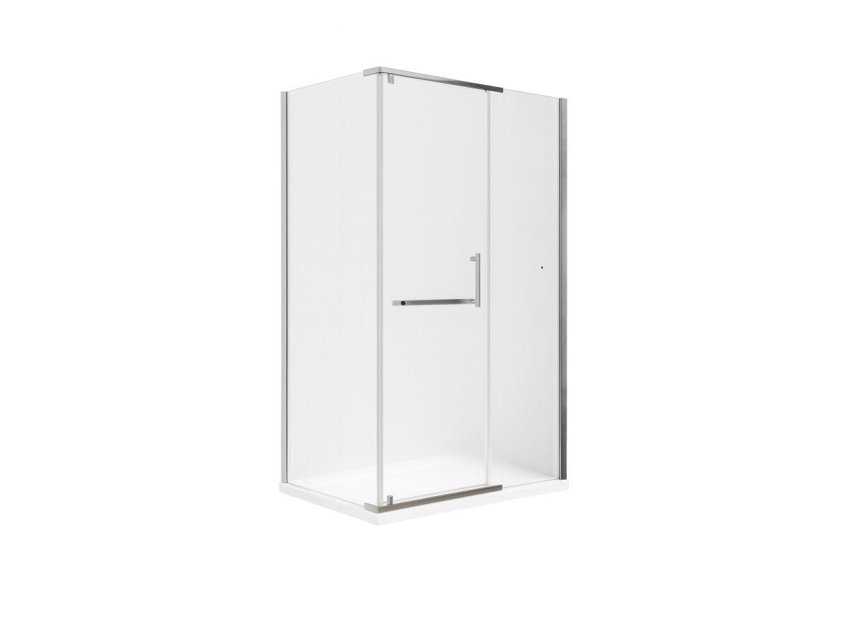 Glaswerk Westfalen Eckduschkabine Silber 100x195x90 cm