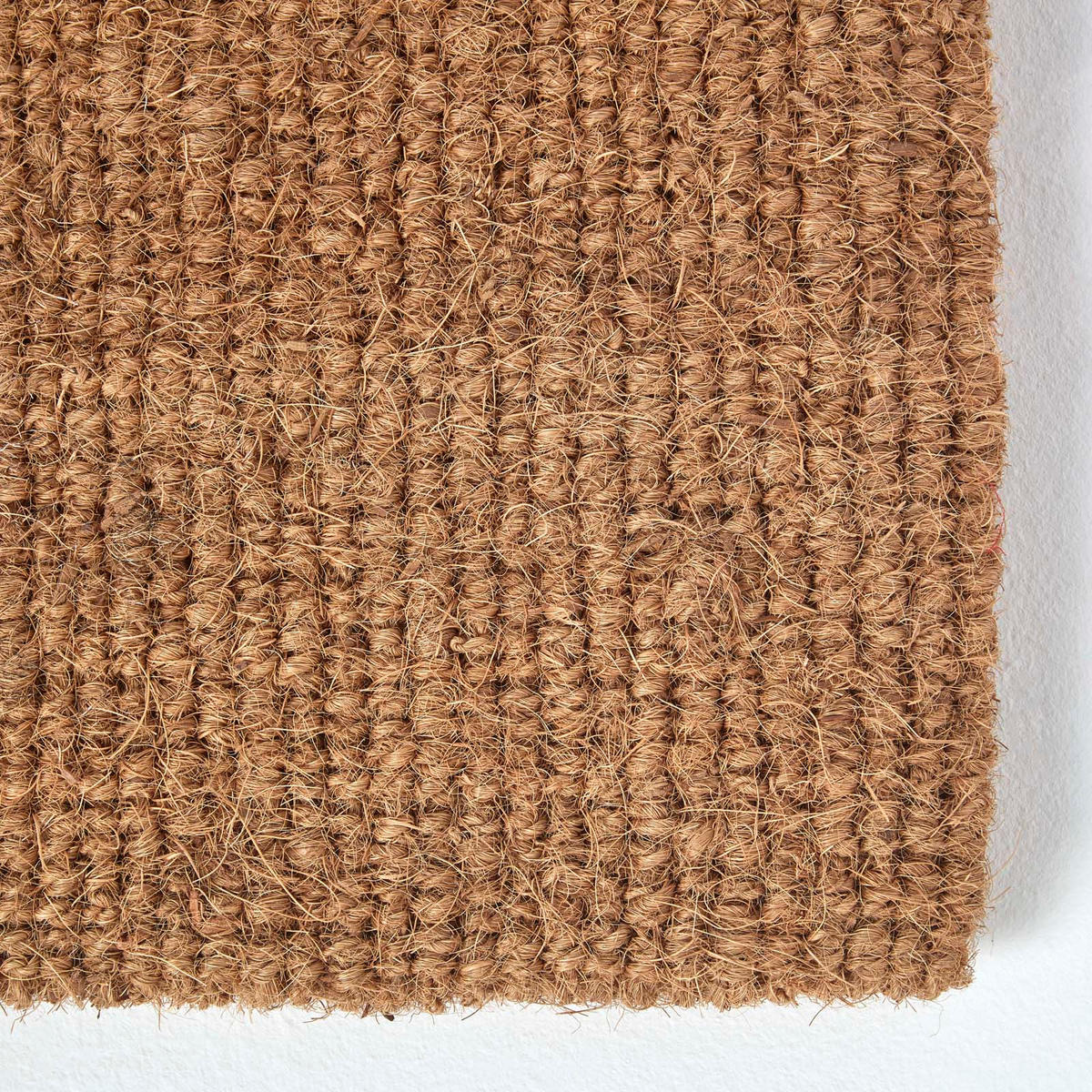 FUSSMATTE Schmetterling, Kokos 45/75 cm - Naturfarben, Naturmaterialien (45/75cm) - Homescapes