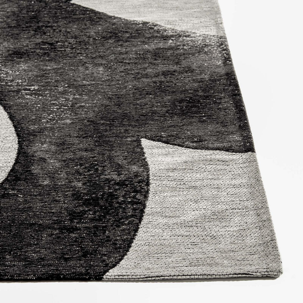 TEPPICH Soot Lola&Moi 200/280 cm - Silberfarben, Kunststoff/Textil (200/280cm) - Lola&Moi