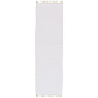 FLECKERLTEPPICH Chindi 70x250 cm - Weiß, Textil (70/250cm) - Rug and Roll