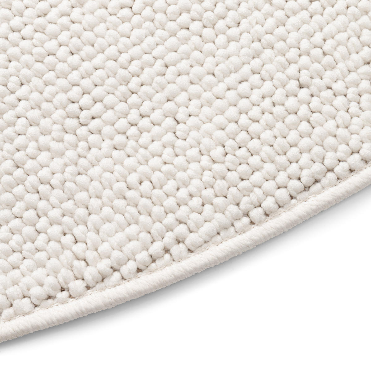 TEPPICH AGRA Weiß 200/200 cm - Weiß, Textil (200/200cm) - Tapiso