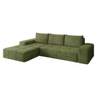 COLTAR Tonseo L, Stanga - verde închis/negru, material plastic/material textil (275/173cm) - MIRJAN24