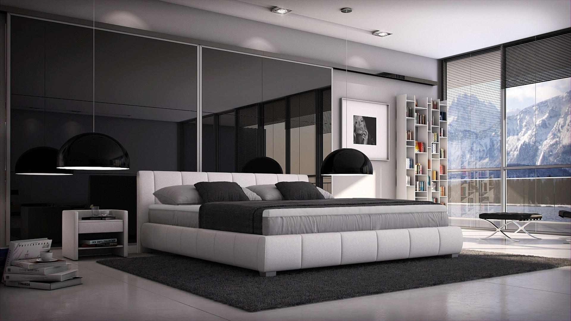 Thumbnail - Sedex Polsterbett, Weiß, Leder, Rechteckig, 140x200 cm, Schlafzimmer, Betten, Polsterbetten