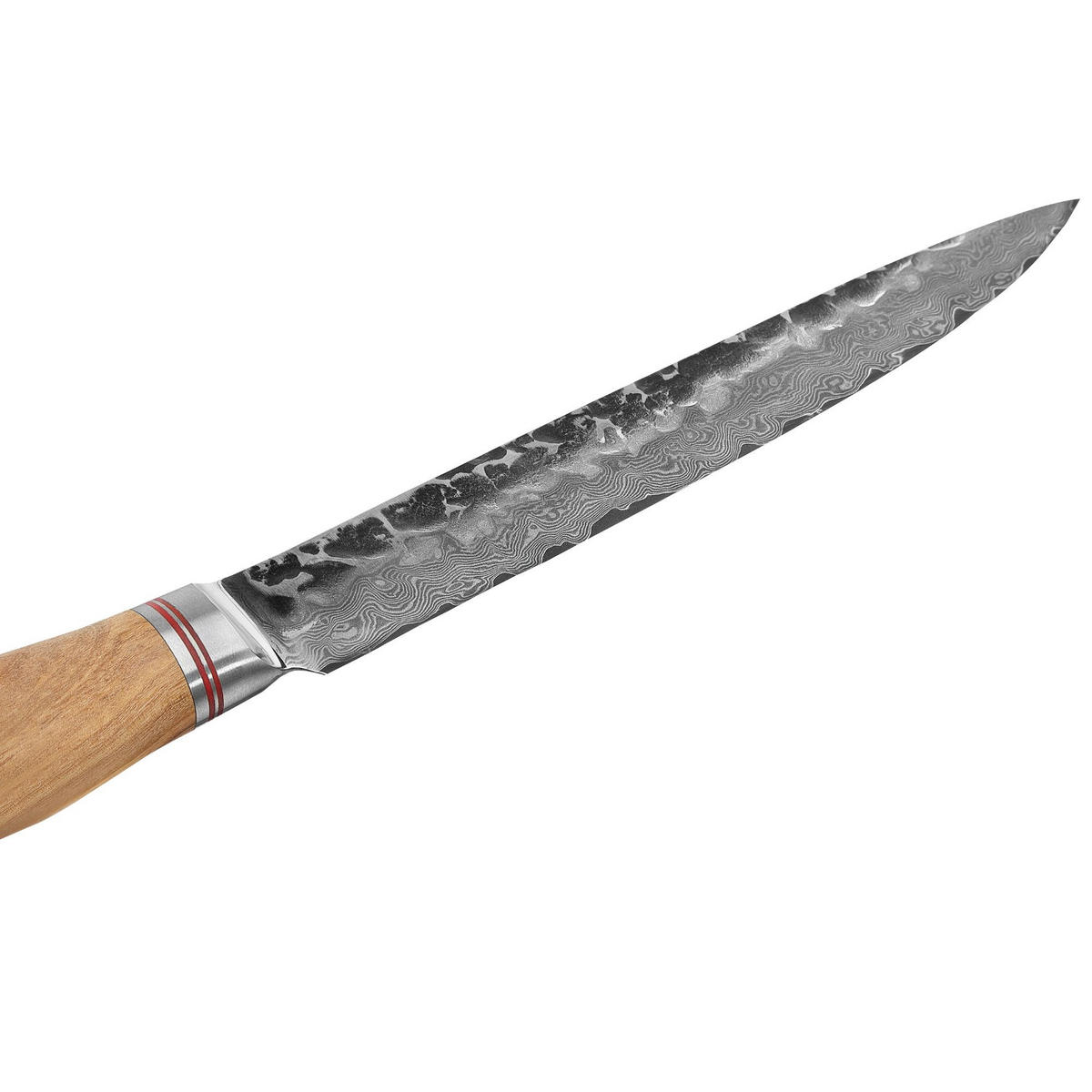 TRANCHIERMESSER 20 cm - Braun, Holz/Metall (34cm) - Wakoli