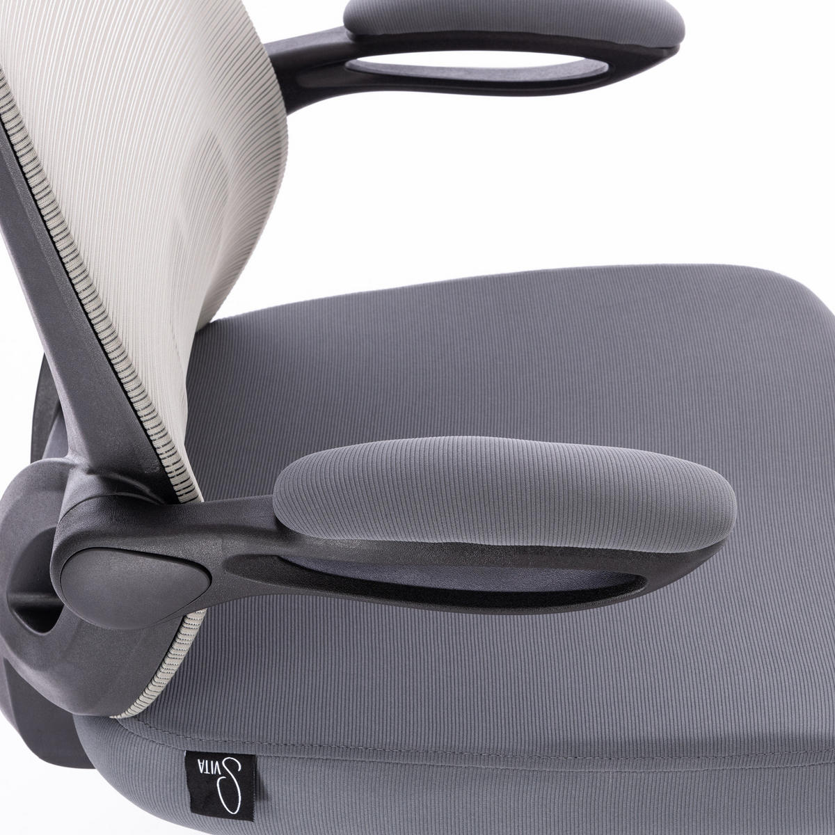 DREHSTUHL TOM Stoffbezug Grau - Grau, Textil (62/105/62cm) - SVITA