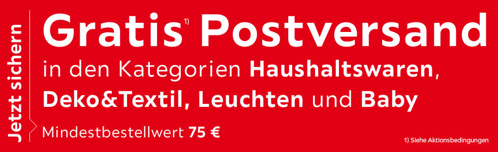Gratis Postversand