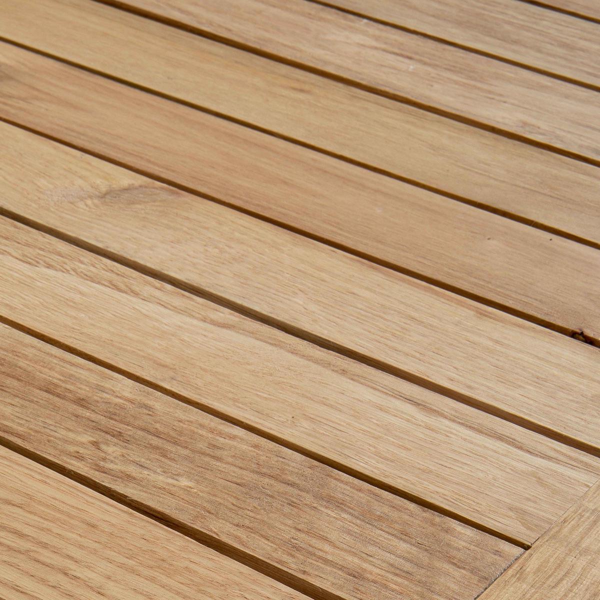 GARTENTISCH klappbar, Braun - Braun, Holz (70/70/110cm) - Oviala