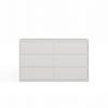 KOMMODE KARO 6 SCHUBLADEN K120 WEISS - Weiß, Holzwerkstoff (120/73.5/40cm) - CDF