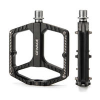 FAHRRADPEDALE MTB Aluminiumdruckguss mit 16 Pins Schwarz - Schwarz, Metall (11/1.5/11.5cm)