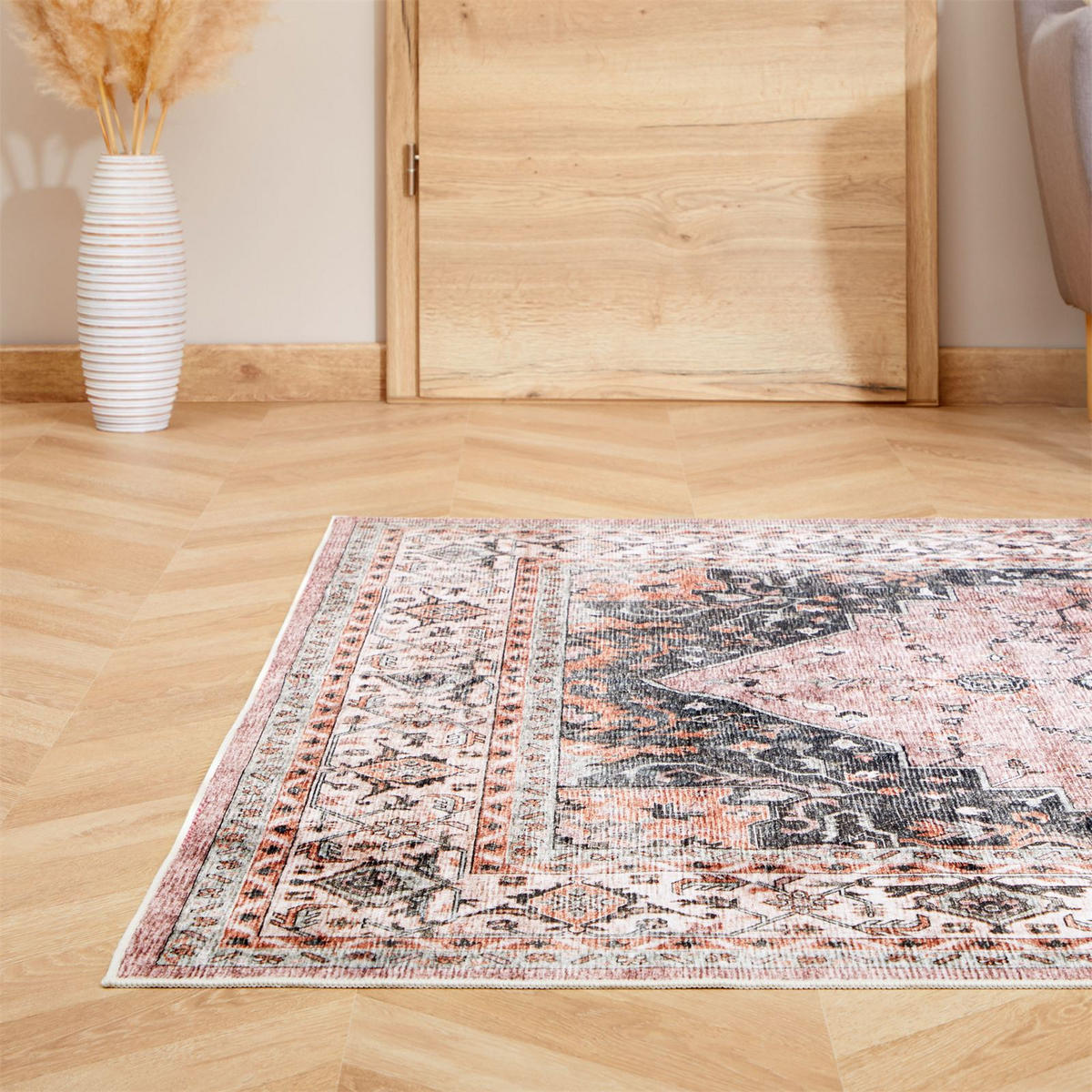 TEPPCIH TRADITIONAL - Rotbraun, Textil (160/230cm) - IDIMEX