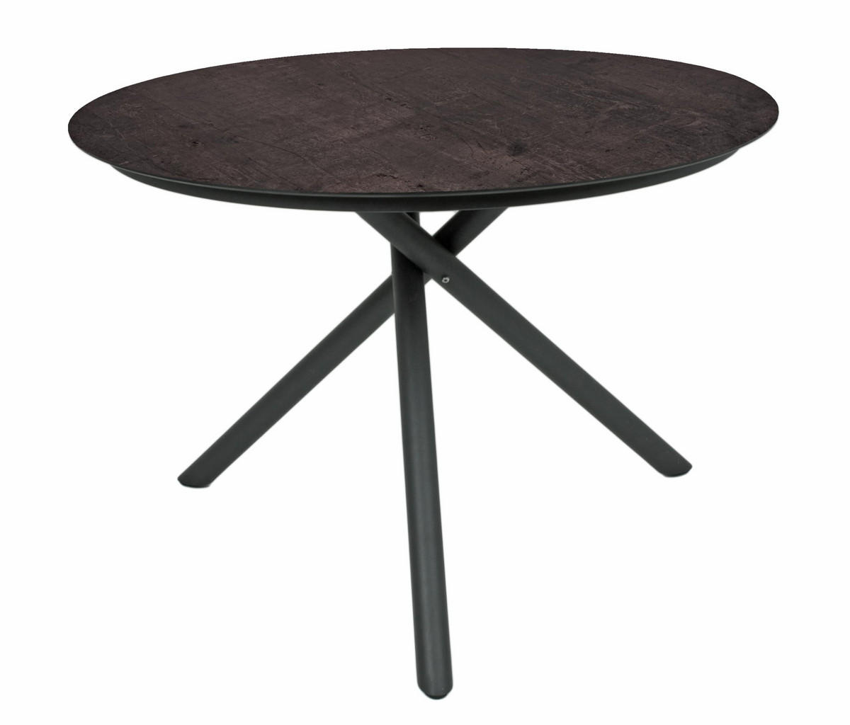 GARTEN-SITZGRUPPE Helga 5-teilig Gartenmöbel-Set - Schwarz, Kunststoff - DELUKE