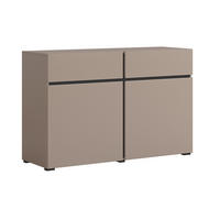KOMODA Lilia Taupe - taupe, kompozitné drevo (119/78/40cm) - Petits-meubles
