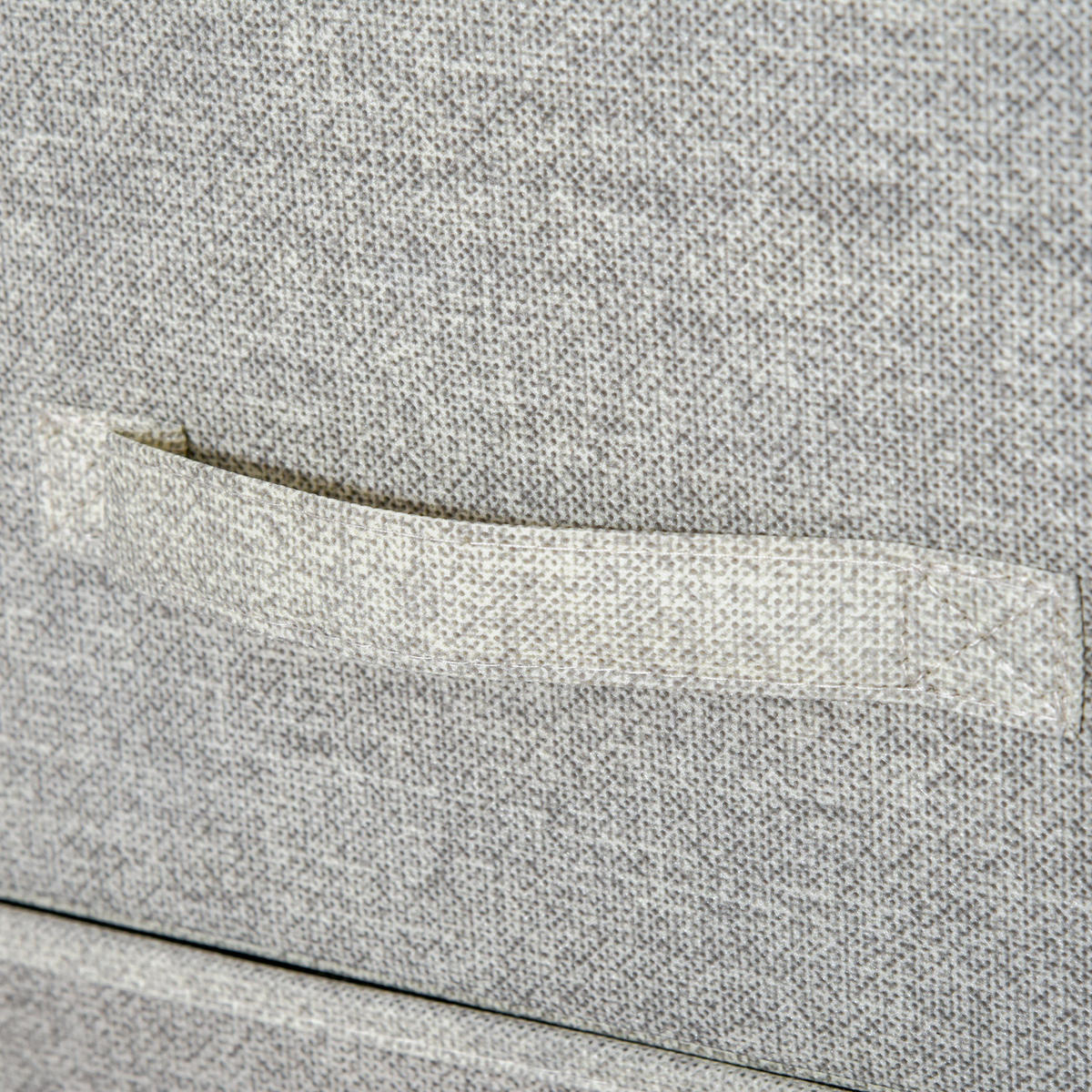 KOMMODE DE-12474 3 Schubladen 45/30/71 cm Grau - Grau, Holzwerkstoff (45/71/30cm) - ComfortXL