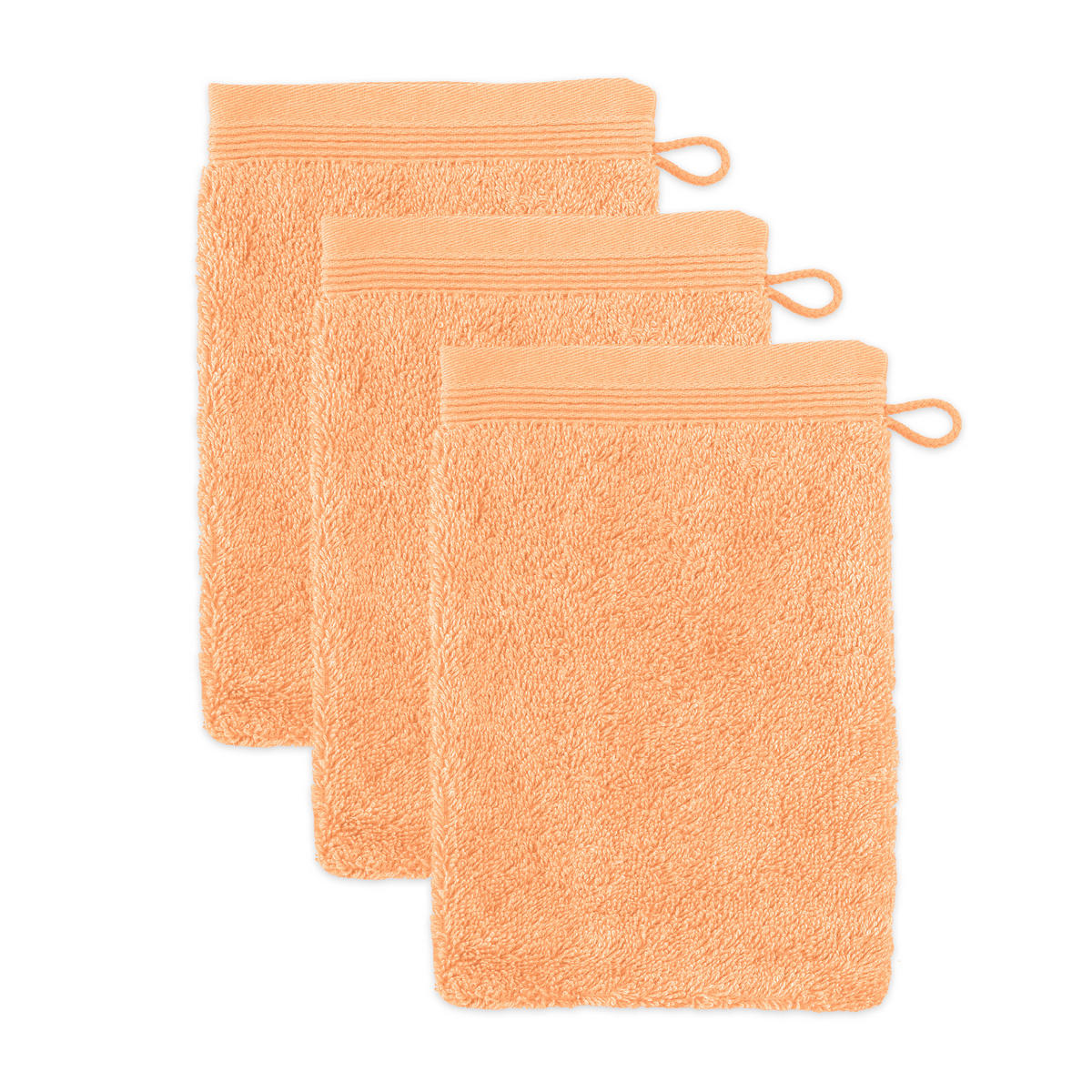 WASCHHANDSCHUH SUPERWUSCHEL 3ER PACK - Sandfarben, Textil (15/20cm) - MÖVE