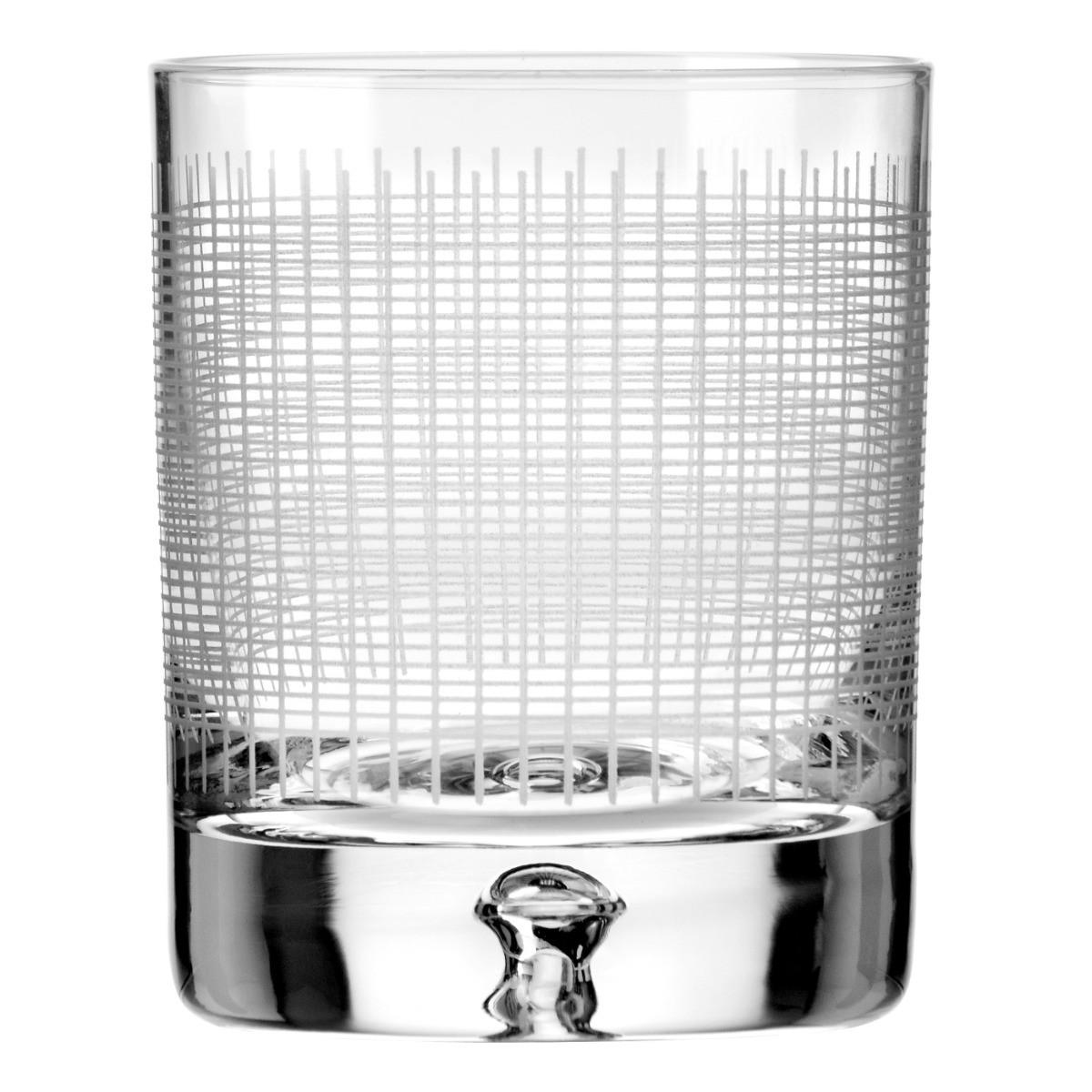 WHISKYGLÄSER SAGA MESH, 6ER-SET, 310 ML - Transparent, Glas (0.31L) - Krosno Glass