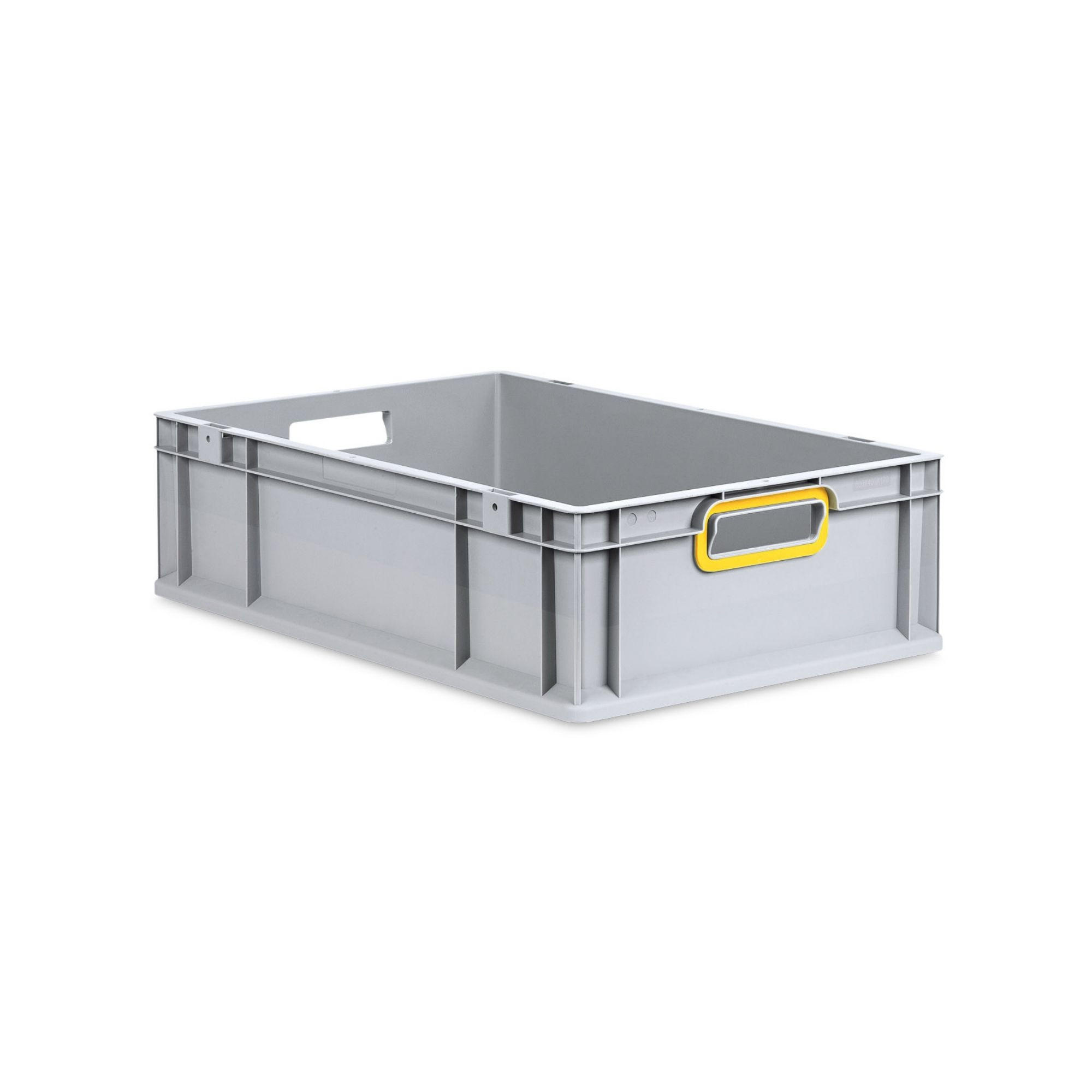 EUROBOX Nextgen Color 17x40x60cm 34 Liter Griffe Gelb Offen - Gelb, Kunststoff (40/17/60cm) - PROREGAL