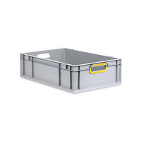 EUROBOX Nextgen Color 17x40x60cm 34 Liter Griffe Gelb Offen - Gelb, Kunststoff (40/17/60cm) - PROREGAL