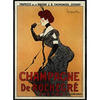 POSTER Champagner Rochegré A3 Schwarzer Rahmen - Schwarz, Papier (29.7/5/42cm) - Nacnic