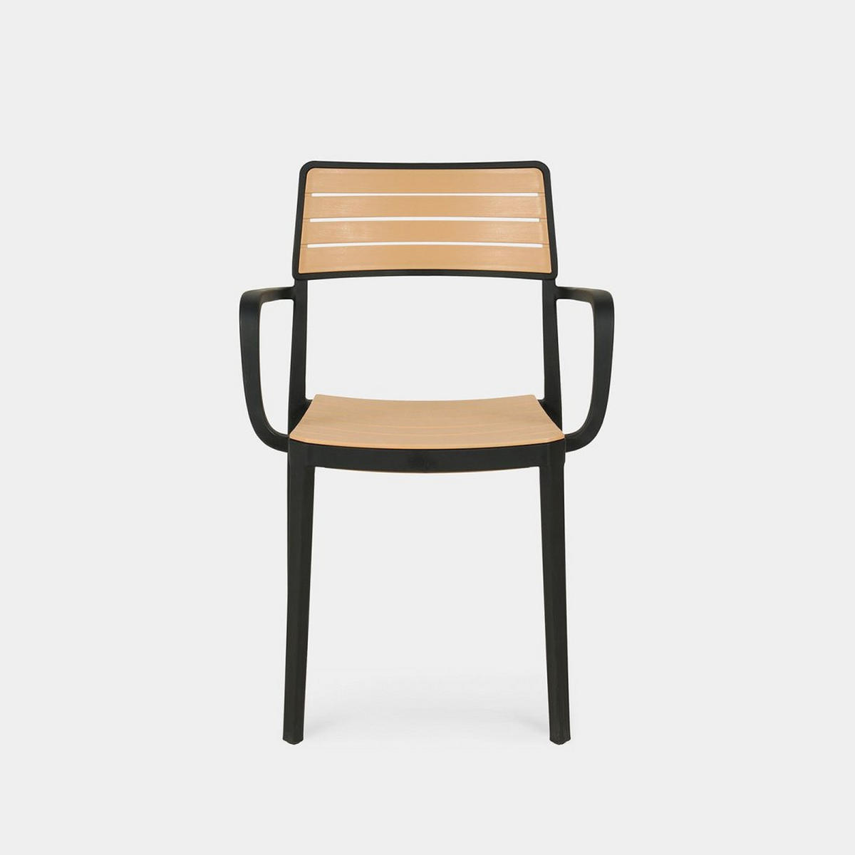 STUHL FÜR DRAUSSEN Hilda Zweifarbig 54 cm x 80 cm - Multicolor, Kunststoff (54/80/54cm) - Klast Home