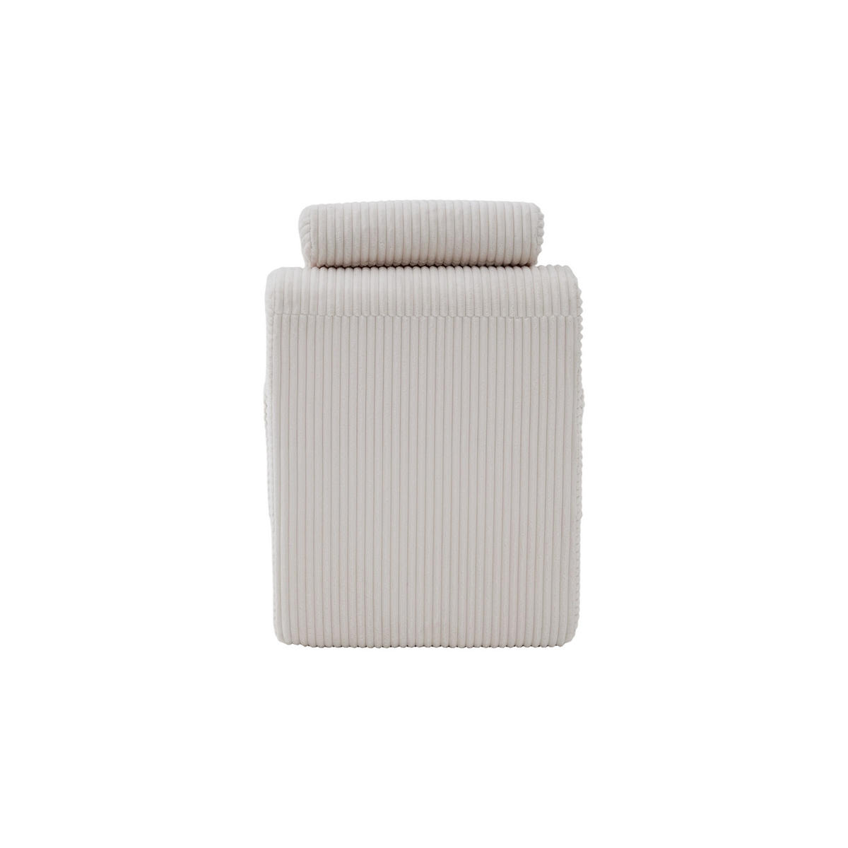 RELAXSESSEL Liege mit Kopfstütze,ergonomischem Design,Beige - Beige, Textil (66/90/160cm) - LVHOM