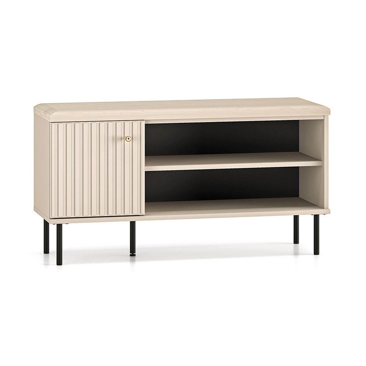 hi-markt Schuhbank Kaschmir 102x55x34 cm