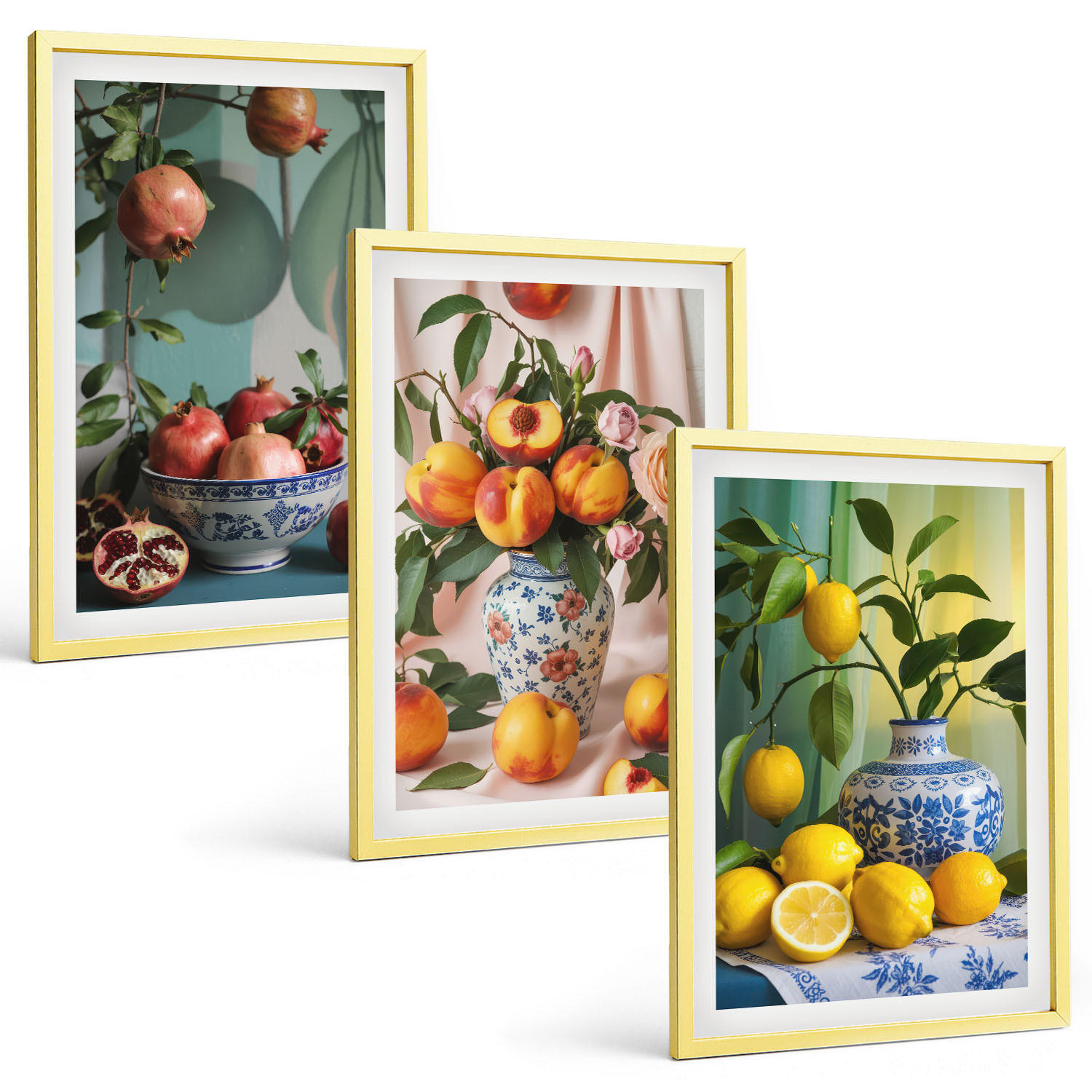 Tulup Bilder Gold 40x60 cm