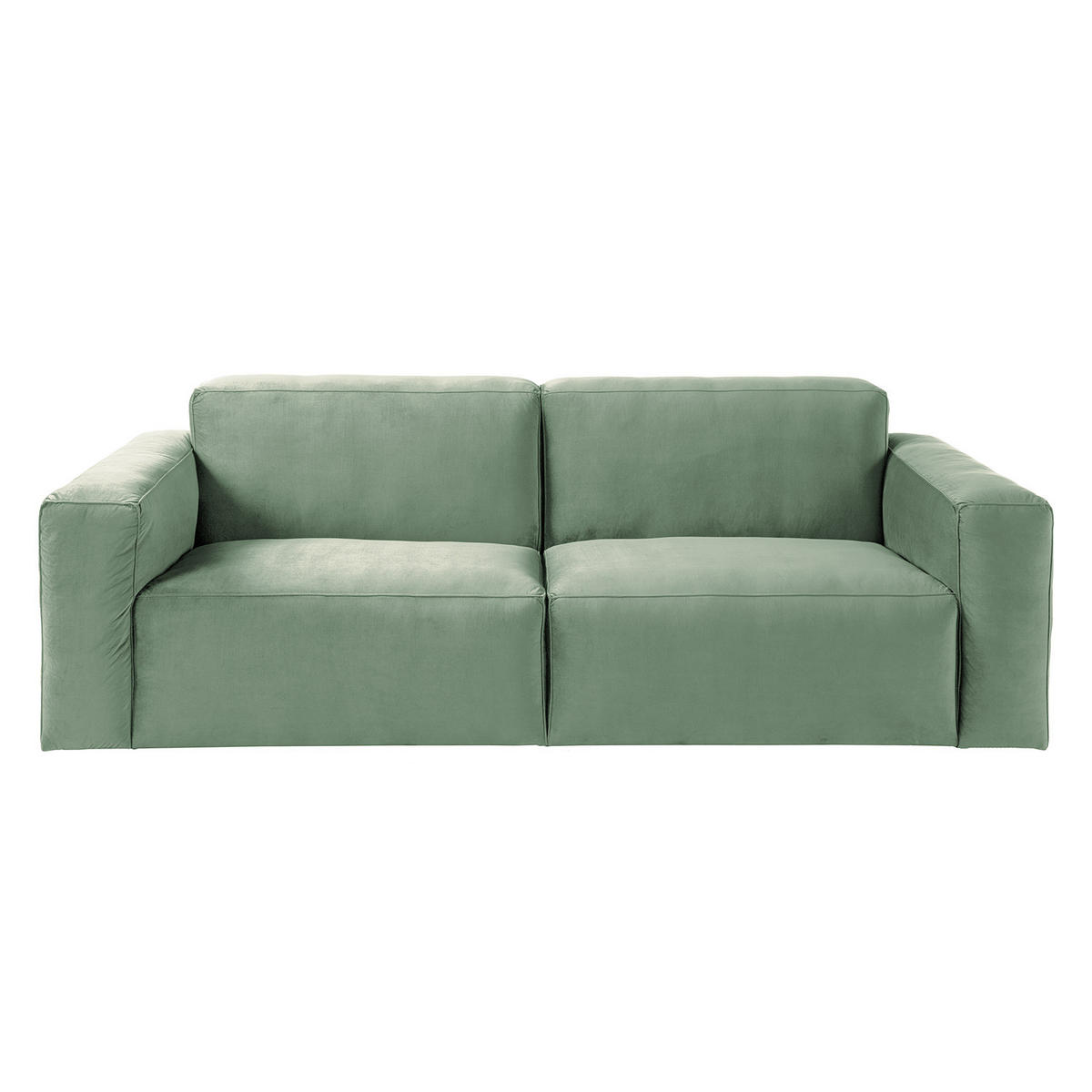 3-SITZER SOFA - Grau, Textil (240/75/96cm) - home24