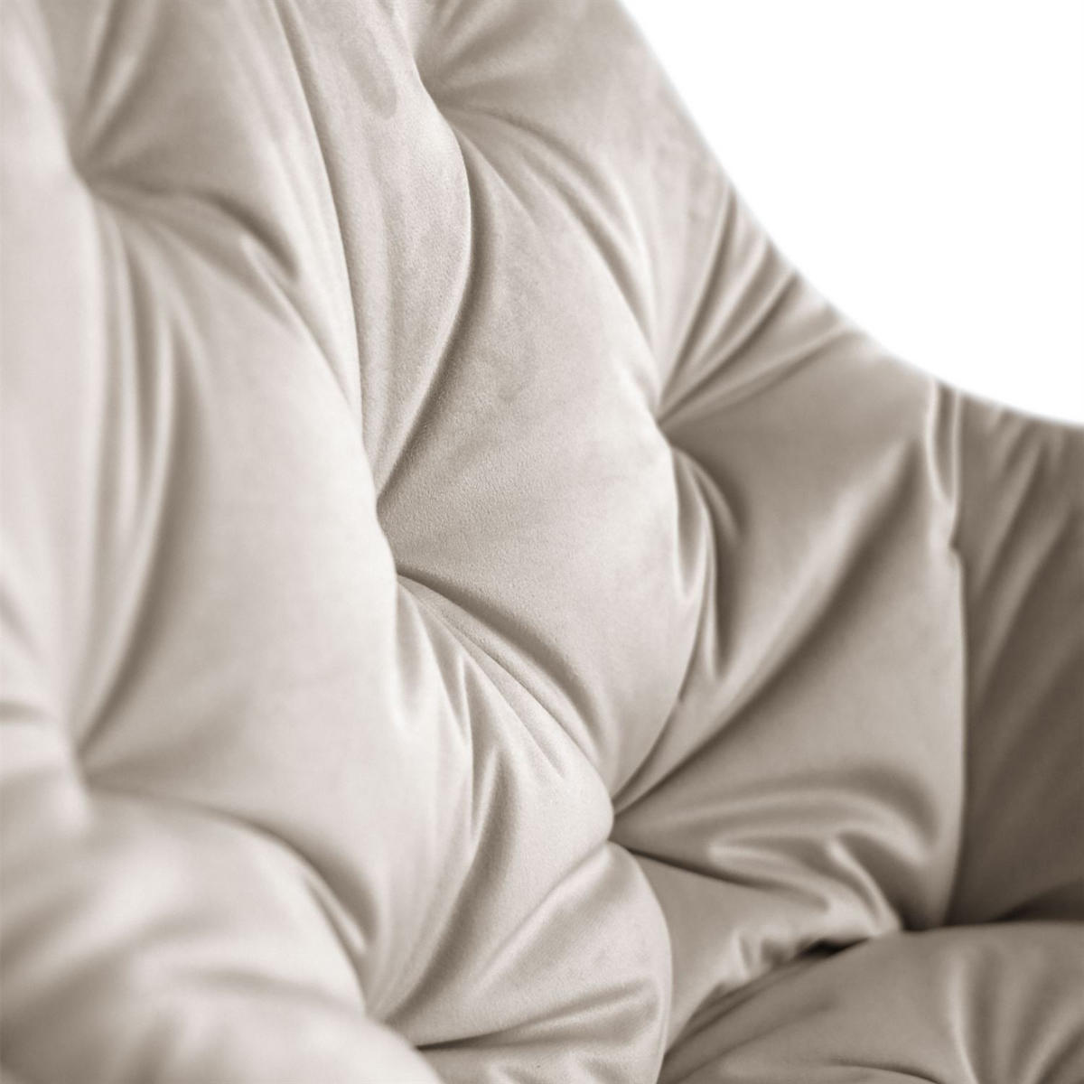 ARMLEHNENSTUHL TOKIO - Beige/Schwarz, Textil (60/96/46cm) - Lookway