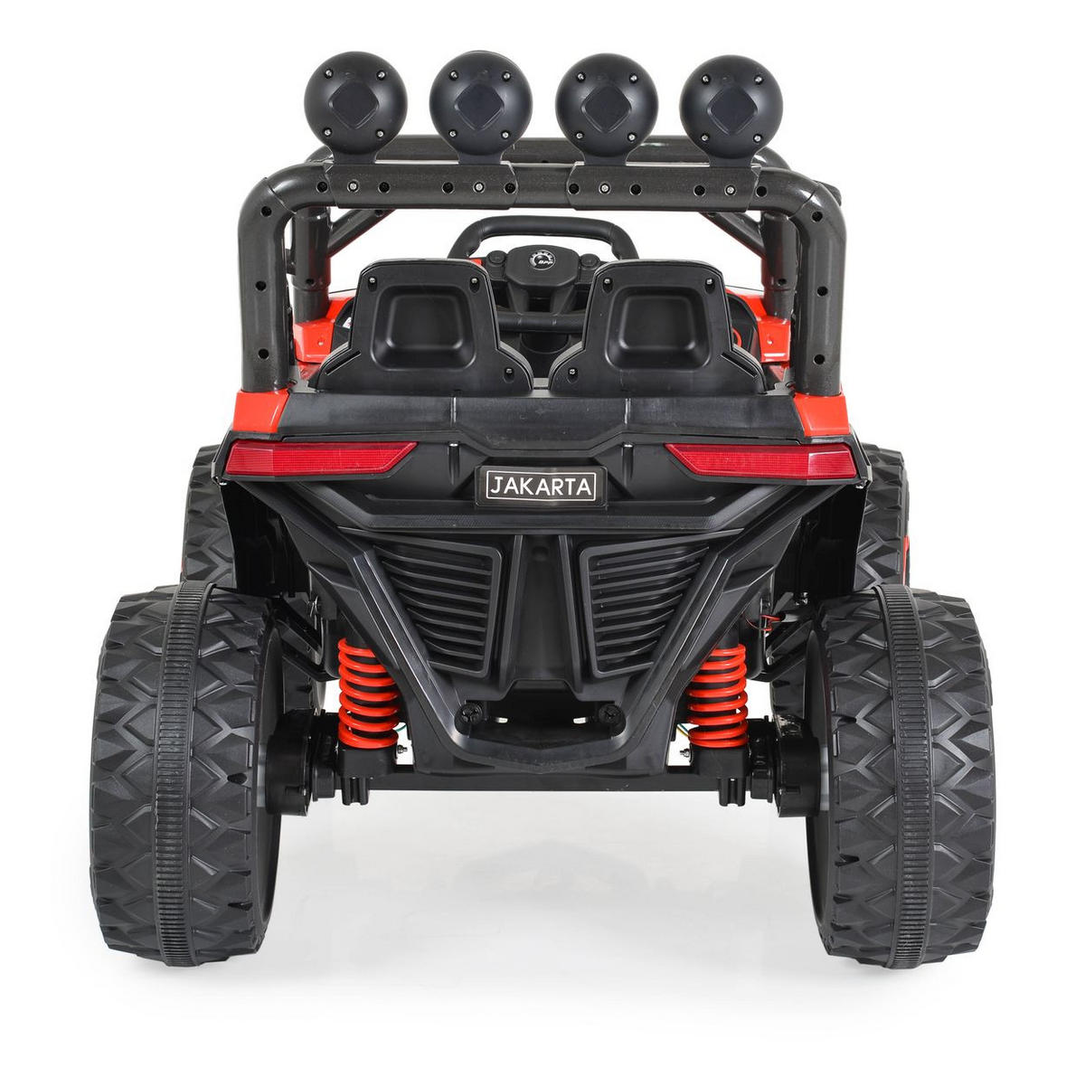 KINDER ELEKTROAUTO Jakarta BLK-819 rot 4 Motoren, Fernbedienung, MP3- und USB-Anschluss, Scheinwerfer - Rot, Kunststoff (122/81/60cm) - Moni