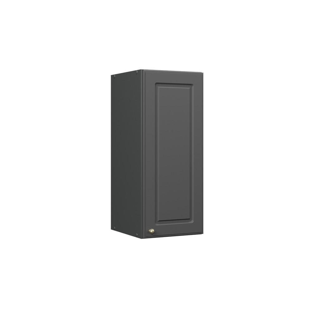 HÄNGESCHRANK Fame-Line Anthrazit-Gold Landhaus 30 cm - Anthrazit, Holzwerkstoff (30/72/34.1cm) - Vicco