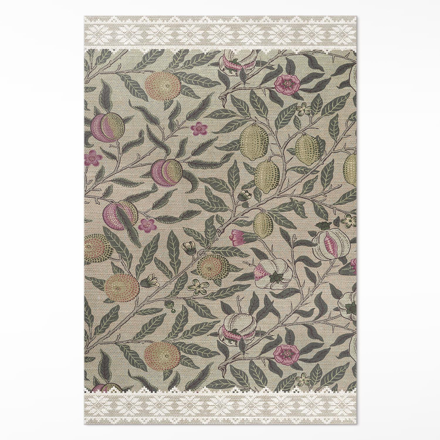 Wallfluent Teppich Eiche 100x150 cm