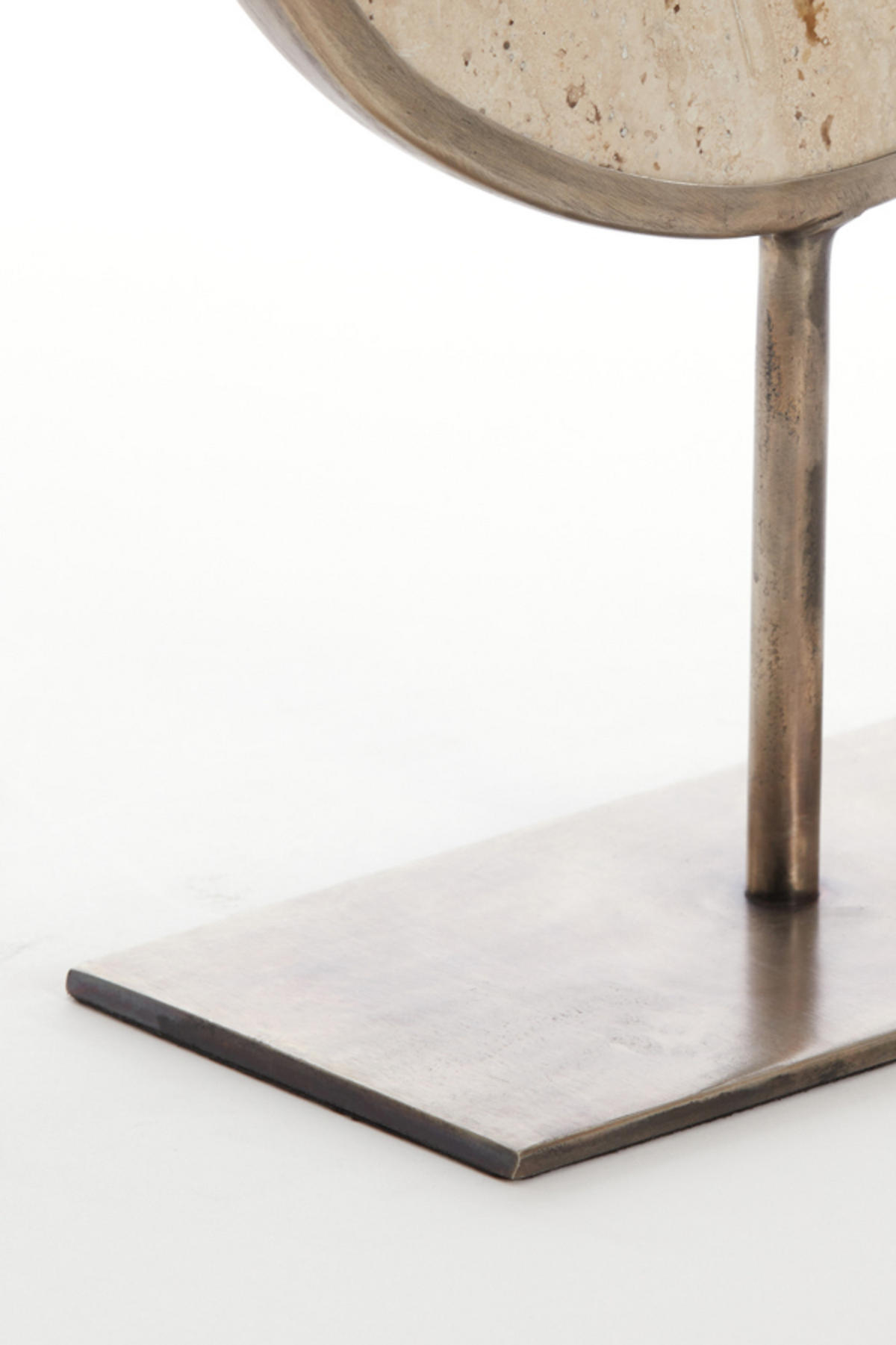 ORNAMENT Moreno Braun Ø25,5/38,5 cm - Beige, Metall (10/38.5/25.5cm) - Light & Living